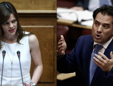 Σφοδρή επίθεση Γεωργιάδη σε Αχτσιόγλου στη Βουλή για τους εργαζόμενους